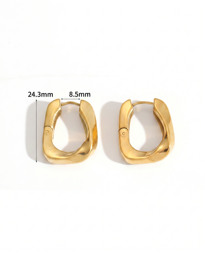 LITTLE TWISTED HOOPS