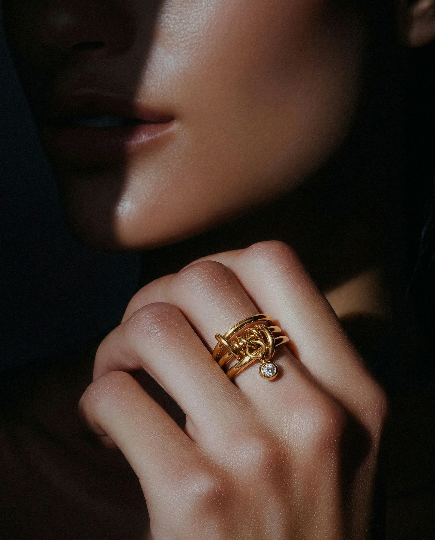 WHAT HOLDS HER